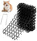 Flintronic 12 Piezas Pinchos Anti Gatos, 20x15 cm Plástico Repelente Gatos, Mallas Antigatos Jardin con 8 Clavos de jardín, Mantiene Alejados a los Gatos, para Jardines Interiores y Exteriore, Negro