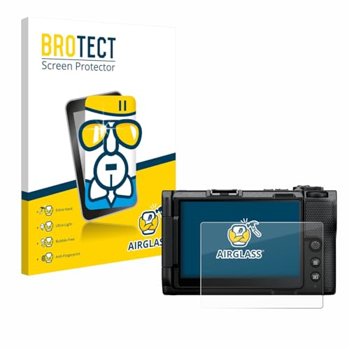 BROTECT Schutzglas für Nikon ZR | Transparenter Displayschutz Made in Germany Schutzfolie Panzer Folie Glas 9H Anti-Fingerprint Einfache Montage Clear