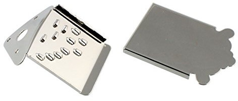 Allparts MT 0987-001 Tailpiece für Mandoline Ersatz und Kleinteile für E-Gitarre