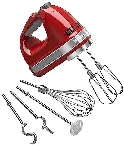 KitchenAid KHM926ER Sbattitore manuale Rosso sbattitore