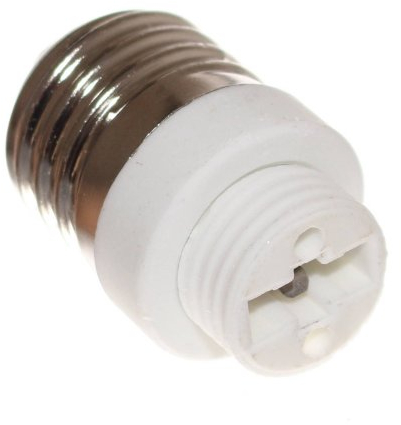 1 E27 G9 Adapter Schraubsockel auf Stecksockel Fassung Neu Keramik Zwischenstecker Lampen & LED Old-Harvest