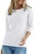 Hanes Women's O9343 Shirt, White, S UK