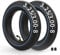 3.25/3.00-8 Inner Tube with TR-87 Angled Stem for 8 Inch Wheelbarrow Scooters Mini Chopper Tire Go Kart ATV Pack of 2