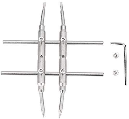 Vbestlife Professional Steel Stainless Curved Tips DSLR Lens Spanner Wrench Repair Opening Tools