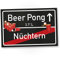 DankeDir! Beer Pong Schild - Ortsschild Geschenkidee lustiges Geschenk Studenten Mitbringsel Einweihungsparty WG-Party Party Deko Wanddeko Trinkspiele