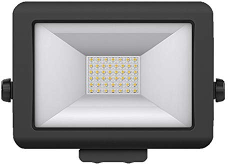 Theben 1020684 theLeda B20L BK - Spot LED - 20 W - espace extérieur - orientable à 360° - noir