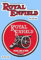 Royal Enfield Aufnäher Patches 2 Stück Set Motorrad Bullet Biker England