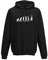 Jimmys Textilfactory Hoodie Spruch Bevor Du fragst Nein! Fun Witz Spaß Joke 10 Farben Herren XS - 5XL lustige Sprüche Funny Statement witzig Party feiern, Größe:S, Farbe:schwarz - Logo Weiss