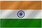 R&F srls Bandiera India Nazionale Tessuto Misura Standard 90 X 150 cm