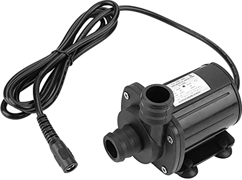 Wasserpumpe DC 24V Bürstenlose Tauchwasserpumpe, JT-1000A-24 2000L/H Wasserpumpe für Aquarium, Springbrunnen, Aquarium, Garten