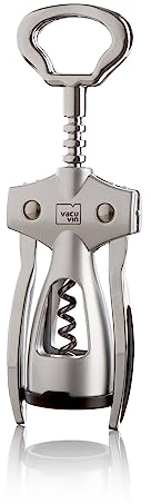 Vacu Vin Winged Corkscrew, Silver