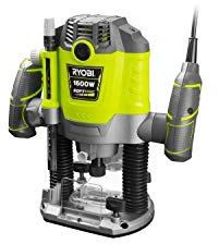 Défonceuse RYOBI RRT1600-K 1600W avec 5 fraises incluses