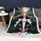 HNSRYLQX Sailor Moon Kuscheldecke 150x200 Anime Cute Moon Decke Kinder Sanft Flanelldecke Weich Fleecedecke Sofadecken Mikrofaser Tagesdecke (8,150 x 200 cm)