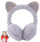 HBSFBH Winter Ohrenwärmer Damen Winter Plüsch Ohrenschützer,Süße Katzenohren Design Ohrenschützer,Winter wärmer Ohrenschützer,Weiche Ohrenwärmer,Winter Earmuffs Ear Warmer Für Damen Frauen Mädchen