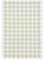 Highdecora Screw Hole Covers Caps Self Adhesive Stickers for Concealing Screw Holes for Furniture, Waterproof Stickers, 630 Pieces/ 5 Sheets, 13mm. (H7045_Beige)