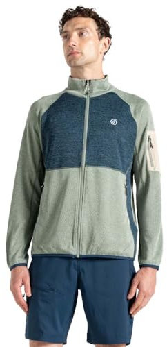 Dare 2b Herren The Active Mountain Series Fleece mit durchgehendem Reißverschluss, grün, S
