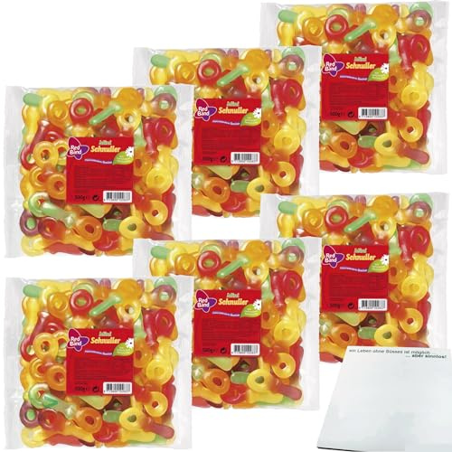 Red Band Fruchtgummi Schnuller 6er Pack (6x500g Beutel) + usy Block