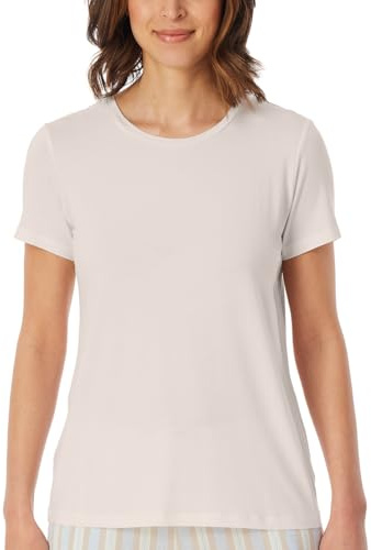 Schiesser Damen Schlafshirt Kurzarm Modal - Mix + Relax