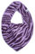 Pippi Babywear Halstuch Dreickstuch Zahnungslätzchen mit Motiv (flieder Zebra)