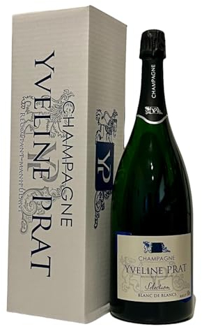 Magnum Champagne Selection Blanc de Blancs Yveline Prat 1,5 litri con astuccio - raffinata idea regalo
