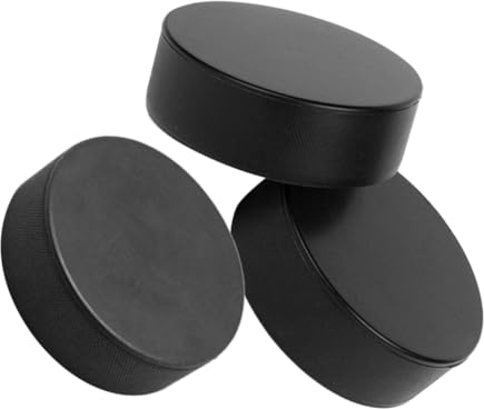 PAMINGONO 3st Hockey-trainingszubehör Sport Hockey Teil Outdoor-Hockey-zubehör Hockey-trainingsball Teile Für Sporthockey Hockeybälle Praktisches Eishockey Hockey-Spielzeug Pu Black
