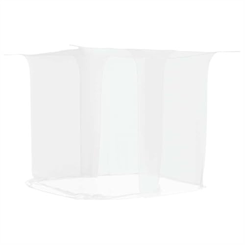 vidaXL Moskitonetz zum Aufhängen 156 Mesh Weiß 220x150x180 cm
