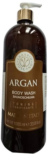 ARGAN TONING SHOWER GEL JUMBO SIZE 33.8 OZ MADE IN ITALY
