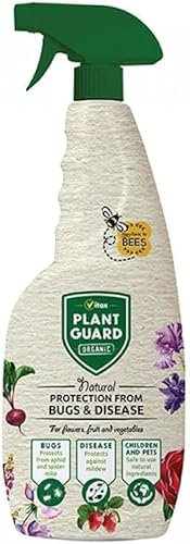 Vitax Plant Guard Organic - Natural Plant Protection against Bugs & Diseases Bee Friendly- Ready To Use 750ml