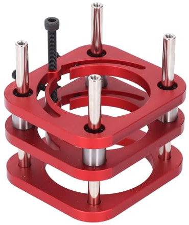 Router Table Base, 4 Jaw Clamping Aluminium Alloy Router Table Lift, 51mm Maximum Hand Cranked Lifting Height Router Table Lifting System Base, for Woodworking