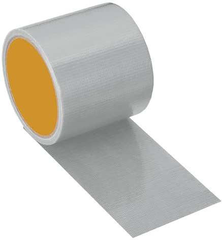 PATIKIL Gaffers Tape Waterproof Gaffer Floor Tape 8cm x 10m, Silver | No Residue,Non-Reflective,Easy Tear for Indoor,Outdoor,Photography,Electrical Cord,Industrial Use