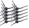 10 piezas de cepillo lateral de repuesto para Conga 8090 y para aspiradora robot Ultra 9090 AI para limpieza de polvo