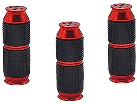 3 Stück Flaschenöffner aus Aluminium Bieröffner Tragbar und abnehmbar DIY-Gadgets (Rot)