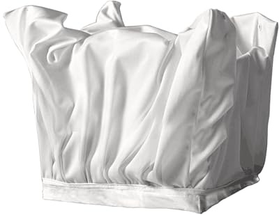 Pool-Staubsaugerbeutel – Netz-Filtersack, Baumwollblattfalle | 20 cm, Spa-Reinigungsnetz, wiederverwendbarer Baumwollabfallsammler, Feinpartikelauffang-Aufsatz, Außenpool-Wartungseinsatz
