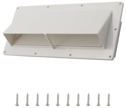 Couvercle d'aération en plastique pour hotte d'échappement pour camping-car, micro-ondes et remorques de voyage