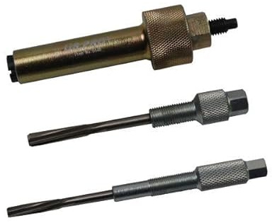 US PRO Tools 3pc Glow Plug Retriever & Reamer Kit 5648