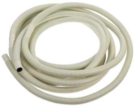 FRCOLOR Klimaanlagen Ablaufschlauch aus Pvc 16mm Durchmesser Wetterbeständig und Tropfwasserdicht Allgemein Einsetzbar für Außengeräte zur Sauberen Entwässerung Geeignet