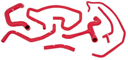 Mishimoto MMHOSE-SVT-02RD Silicone Hose Kit Compatible With Ford Focus 2002-2004 Red
