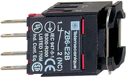 Schneider Electric Harmony XB6 Kontaktblock 2 Öffner Faston