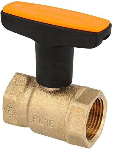Heimeier Solar-Kugelhahn 1/2' Globo S Rotguss