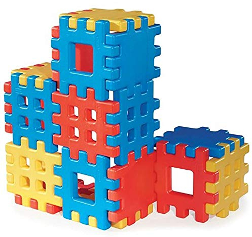 Little Tikes Lot de blocs géants - 18 Pièces - Jeu d'intérieur et d'extérieur - Des blocs légers, conçus pour les petites mains - Encourage les jeux créatifs - Pour les enfants âgés de 24 mois et plus