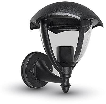 V-TAC Außenbeleuchtung Outdoor Wall/Ceiling Lighting Schwarz E27 LED