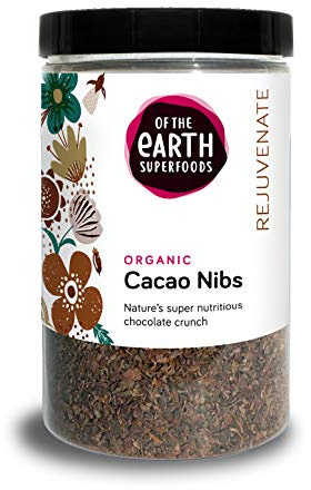 Superfoods Organic Cacao Nibs 180 g (Pack of 2)