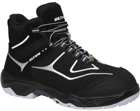 ELTEN HORIZON Mid ESD S3S | Sicherheitsschuhe für Damen & Herren, Stahlkappe, leicht, atmungsaktiv, Gr. 40