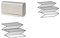 FRIPA 4052103 Falthandtuch 2-l.2250 Stück weiß