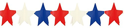Everflag Girlande USA, Sterne 3m lang