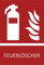 10 Feuerlöscher Aufkleber Symbol,10,5 x 14,8 cm Brandschutzzeichen, Schild (wetterfest), Aussenklebend, Hinweis, Piktogramm, Feuerlöscherkasten für Haus, Büro und LKW