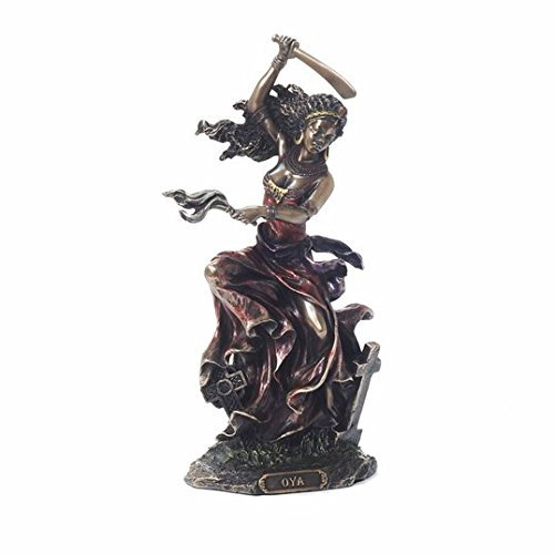 Bronzeskulptur Oya Harz. 24 x 10.5 x 8.5 cm.