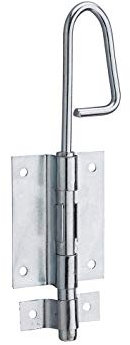 THIRARD - Verrou baillonette, platine, 12x200mm, zingué