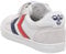 Hummel Unisex Kinder Slimmer Stadil Leather Low JR Sneaker Niedrig, White 204 495 9001, 37 EU