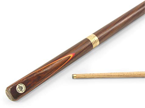 Peradon FLARE 3 Piece Matching Ash English 8 Ball Pool Cue 57 Inch 8.5mm Tip